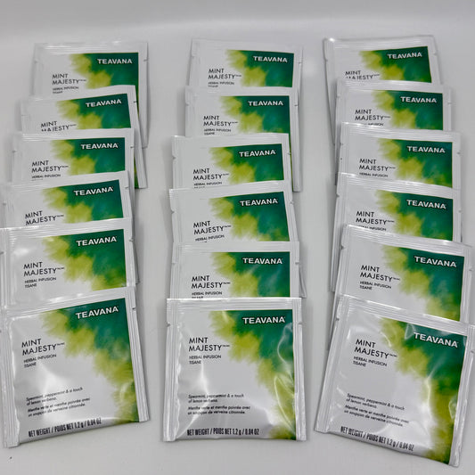 Teavana Mint Majesty Herbal Tea, 24 Count Pyramid Sachets